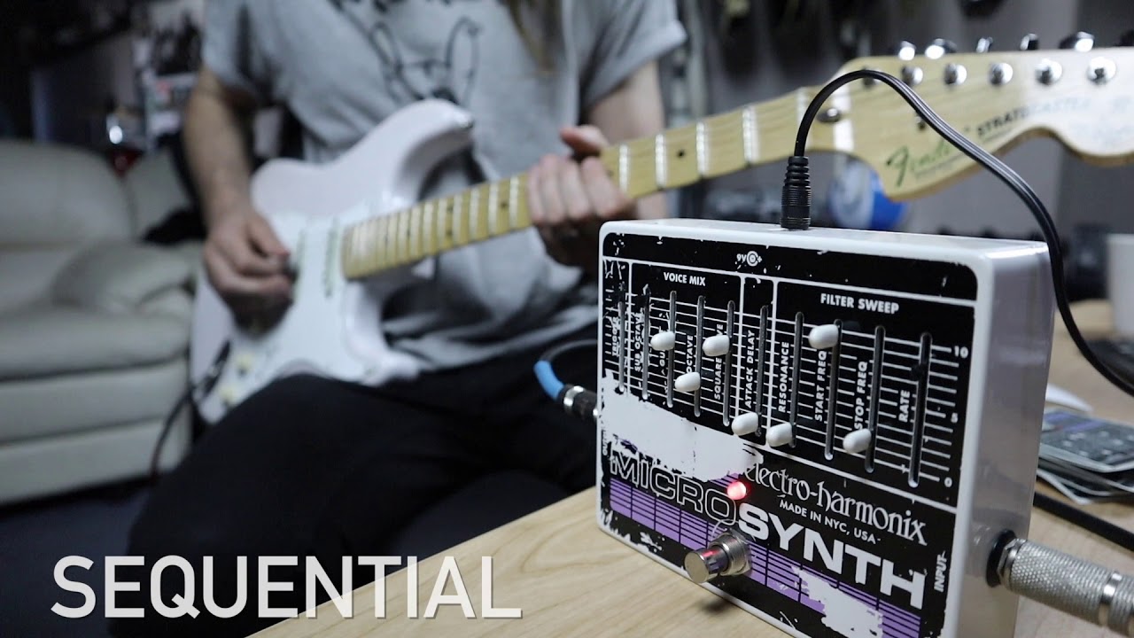 EHX Microsynth — мои любимые тембры