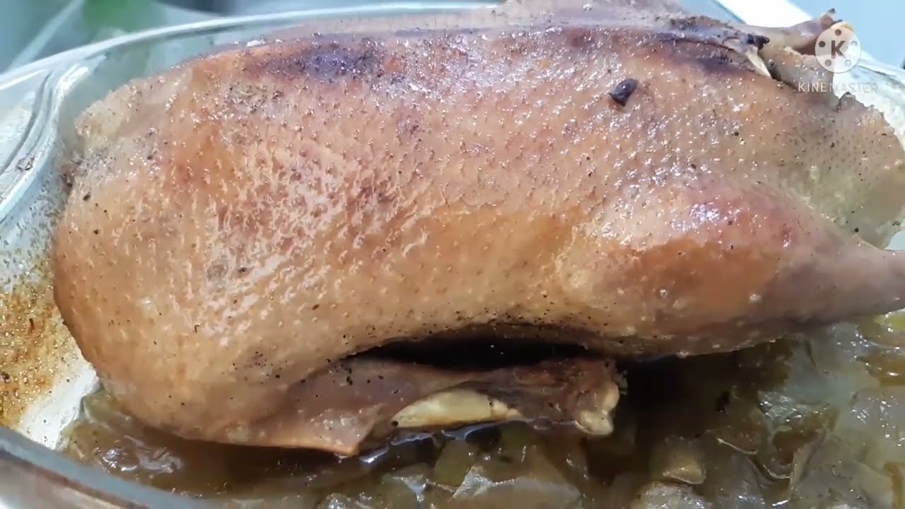 طائر الخضيري المشوي 🦆( البشه، البط) الطعم روعه واللحم ذايب عن العظم
