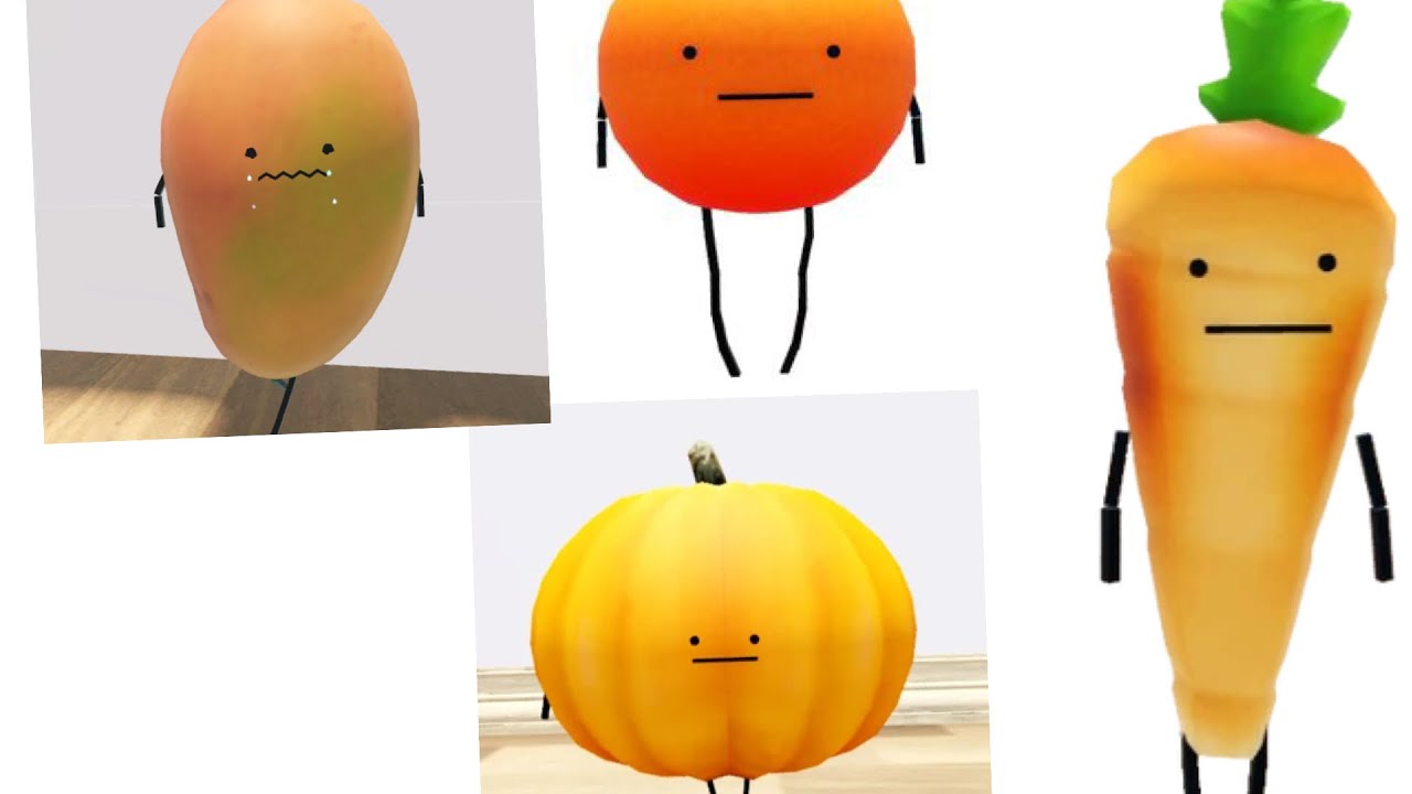 Hide and seek with orange foods