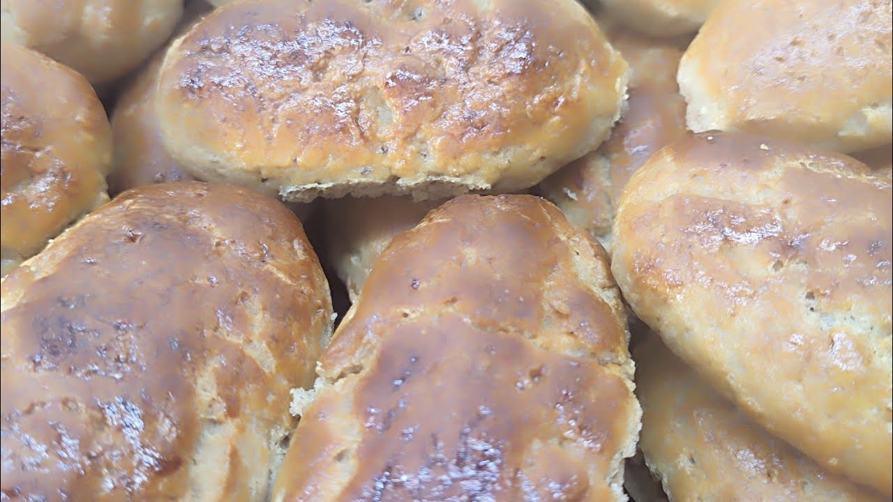 Пирожки печёные с рыбной начинкой ! Полезно и очень вкусно!
