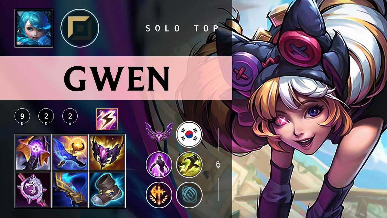 Gwen Top vs Heimerdinger - KR Master Patch 26.05