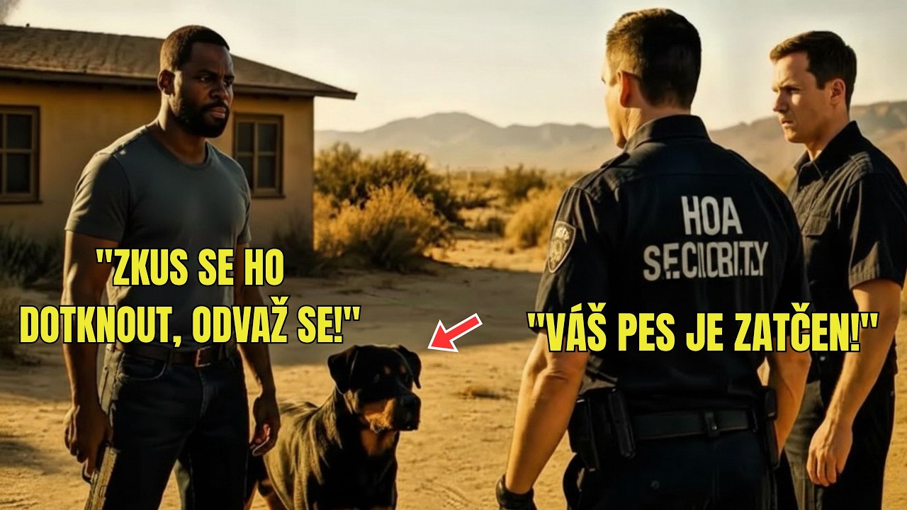 Falešní policisté mu chtěli vzít psa, on na ně vytáhl Desert Eagle