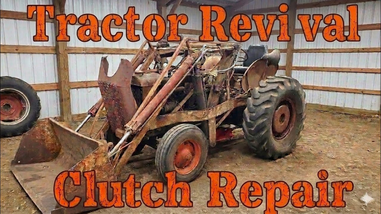 Tractor Revival Clutch Repair (Case DI Part 2) #killdozer #tractor #tractorvideo #casetractor