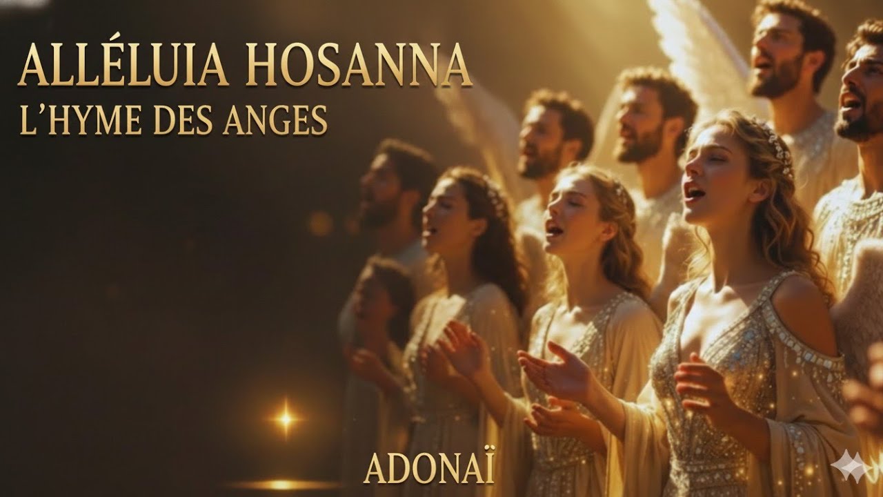 🕊️HYMNE CÉLESTE - ALLÉLUIA HOSANNA | Quand les anges chantent au Dieu Très-Haut