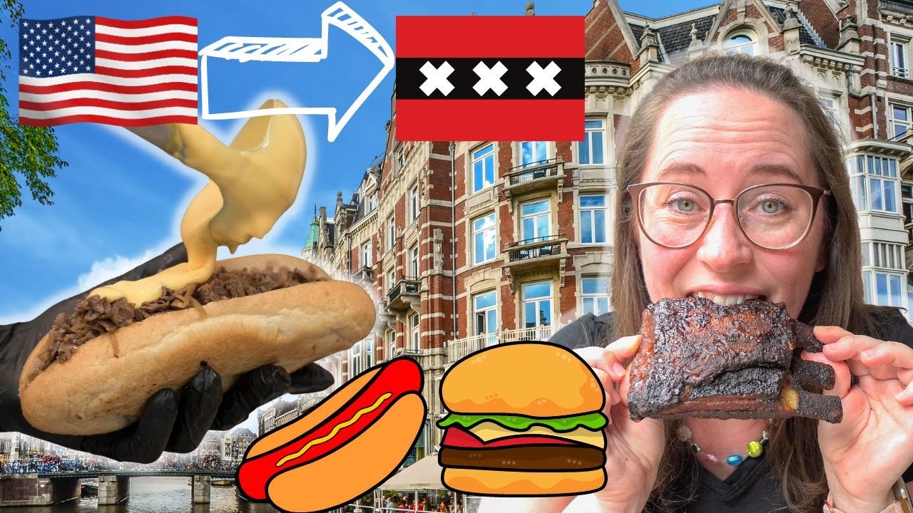 TASTIEST 🇺🇸 American food in Amsterdam