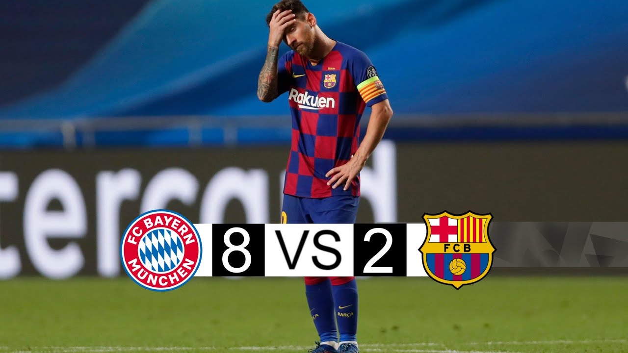 Bayern Munich vs Barcelona | 8-2 | extended highlights and Goals | UCL 2019/20