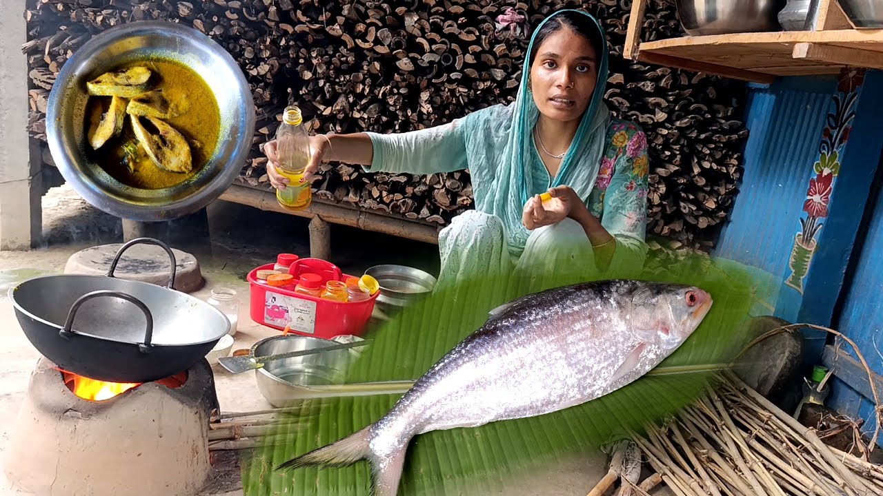 অনেক দিন পরে বাড়িতে ইলিশ মাছ রান্না
