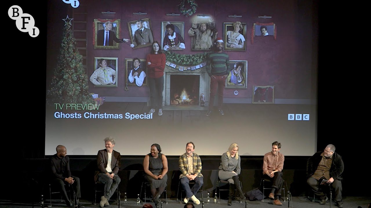 BBC Ghosts cast on their Christmas Special | BFI Q&A