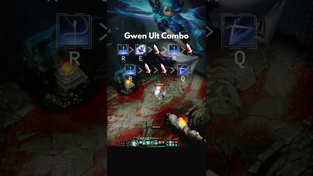 Gwen Ult Tip and Combo #shorts