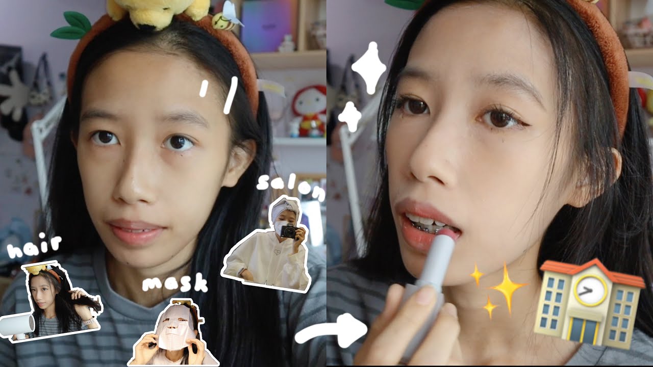 a glow up vlog: back to school 要准备返校啦 💇🏻‍♀️🚌 (malaysia)