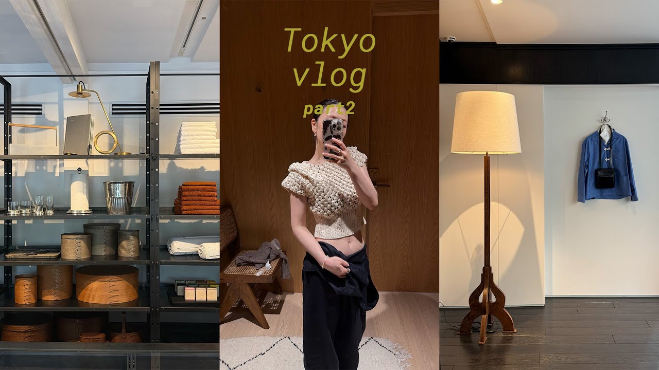 tokyo vlog 2 - 얼바닉30 아오야마, shishikui, ends and means, 캡틴선샤인👜, 아오야마 인테리어샵들, 우연히 발견한 푸드트럭! (구글 지도 포함)