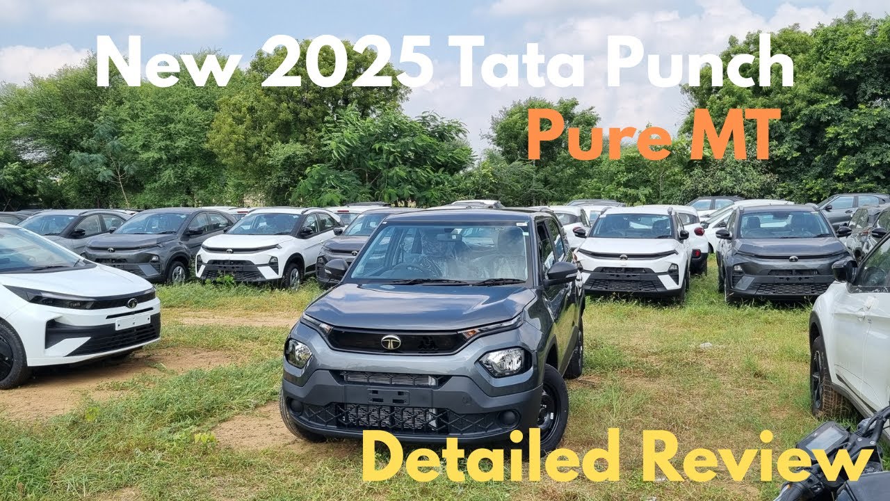 New 2025 Tata Punch Pure MT Review