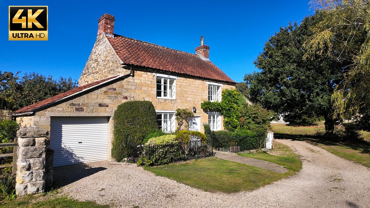 Peaceful English Village by the River Seven | SINNINGTON, ENGLAND.
