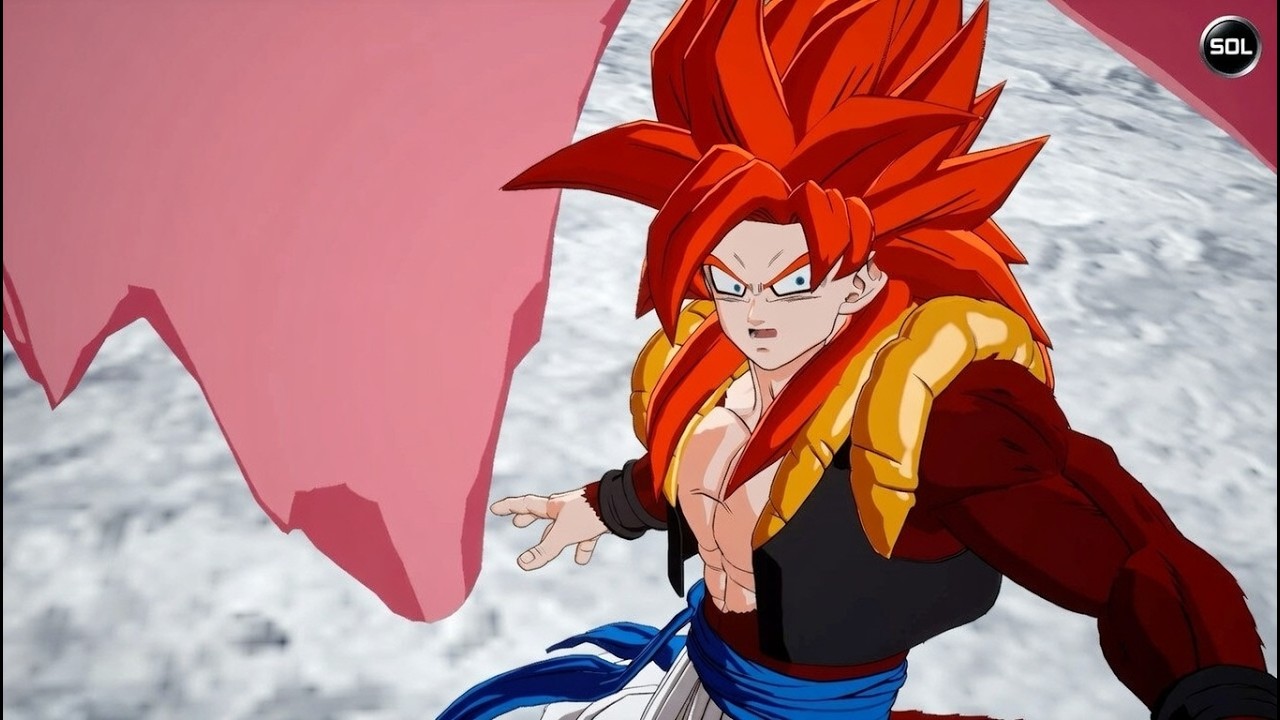 Majin Buu Absorbs SSJ4 Gogeta - Buugeta Overpower Broly Forms