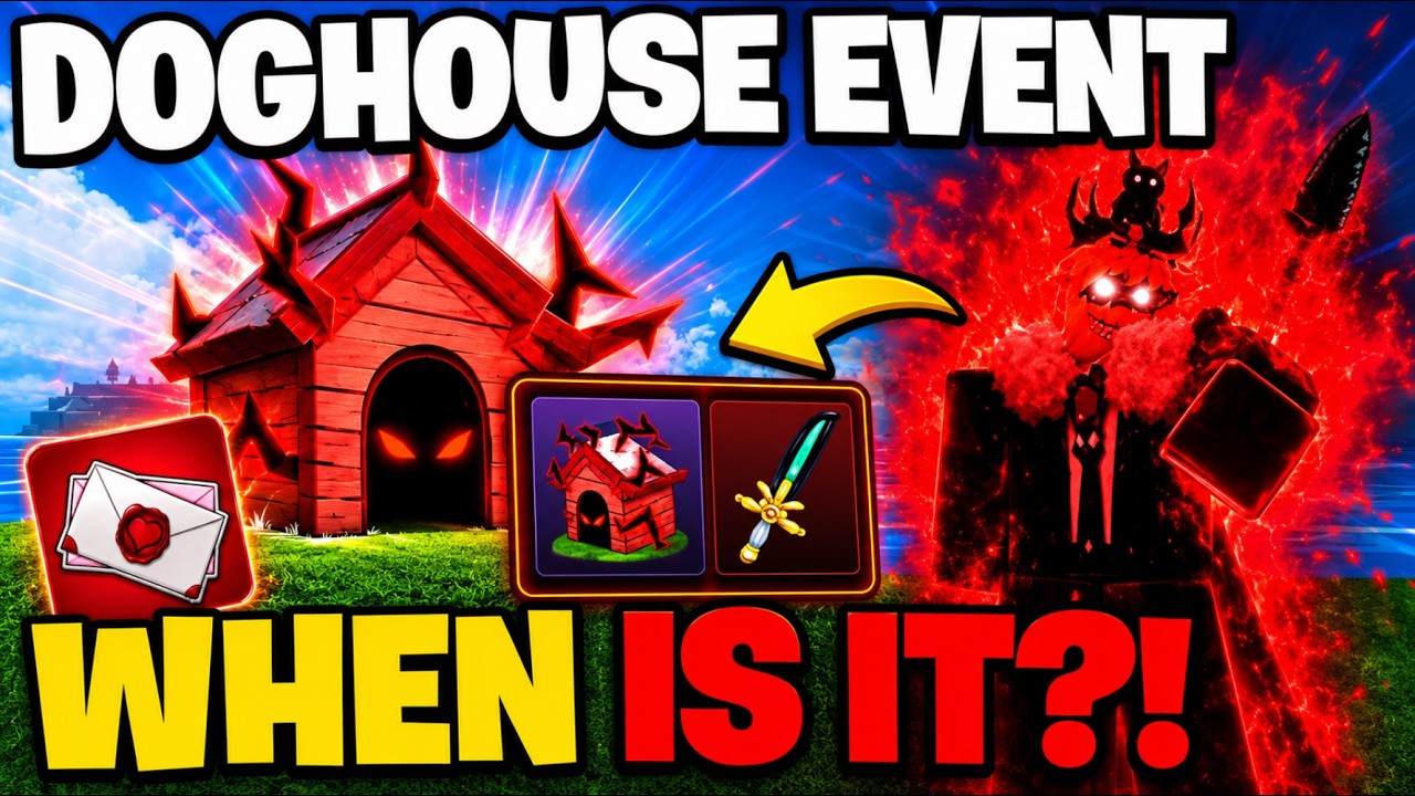 КОГДА БУДЕТ ИВЕНТ DOGHOUSE? в BLOX FRUITS! ROBLOX