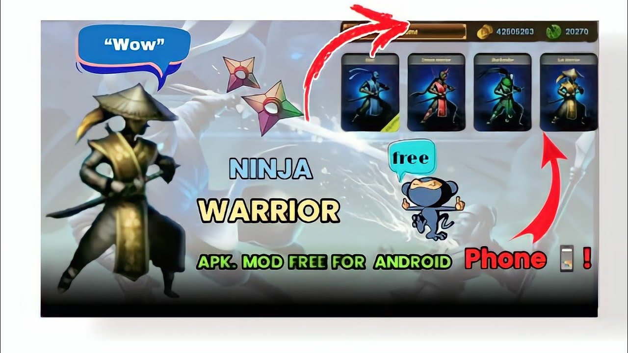 Ninja warrior hack mod apk download | Ninja warrior hack kaise kare 