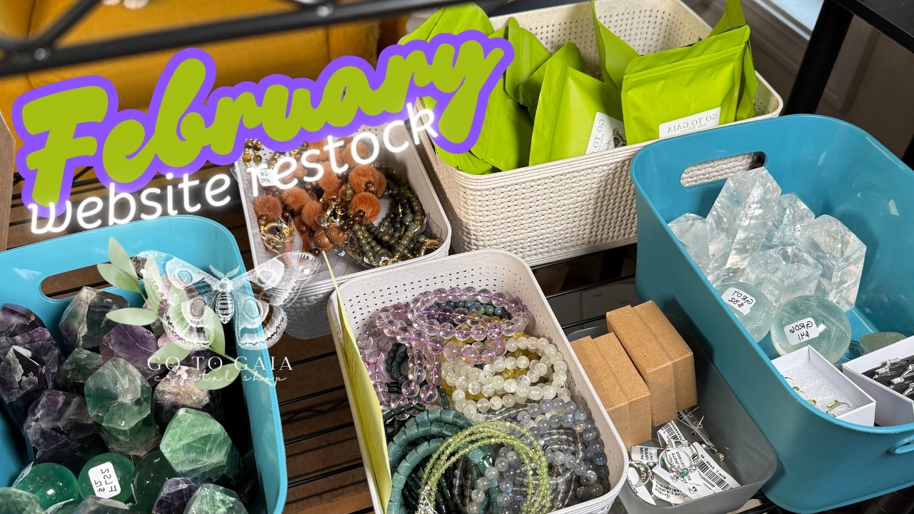 💖February Website Restock | Online Crystal Shop