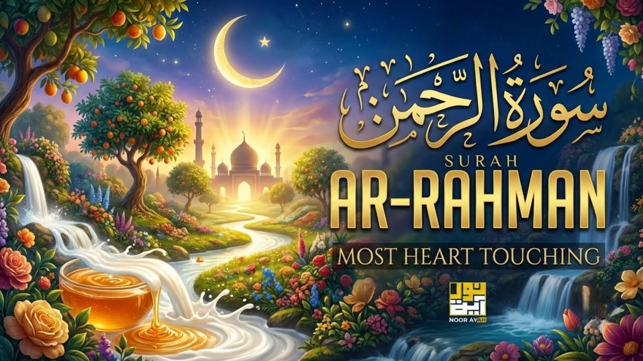 Surah Ar-Rahman | The Most Heart Touching Quran Recitation | Heals the Soul