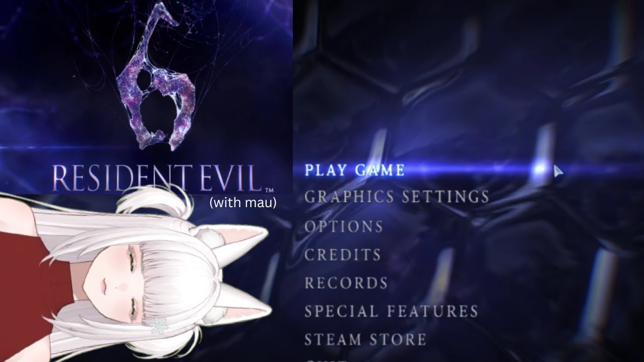 【RESIDENT EVIL 6】but remote play with mau