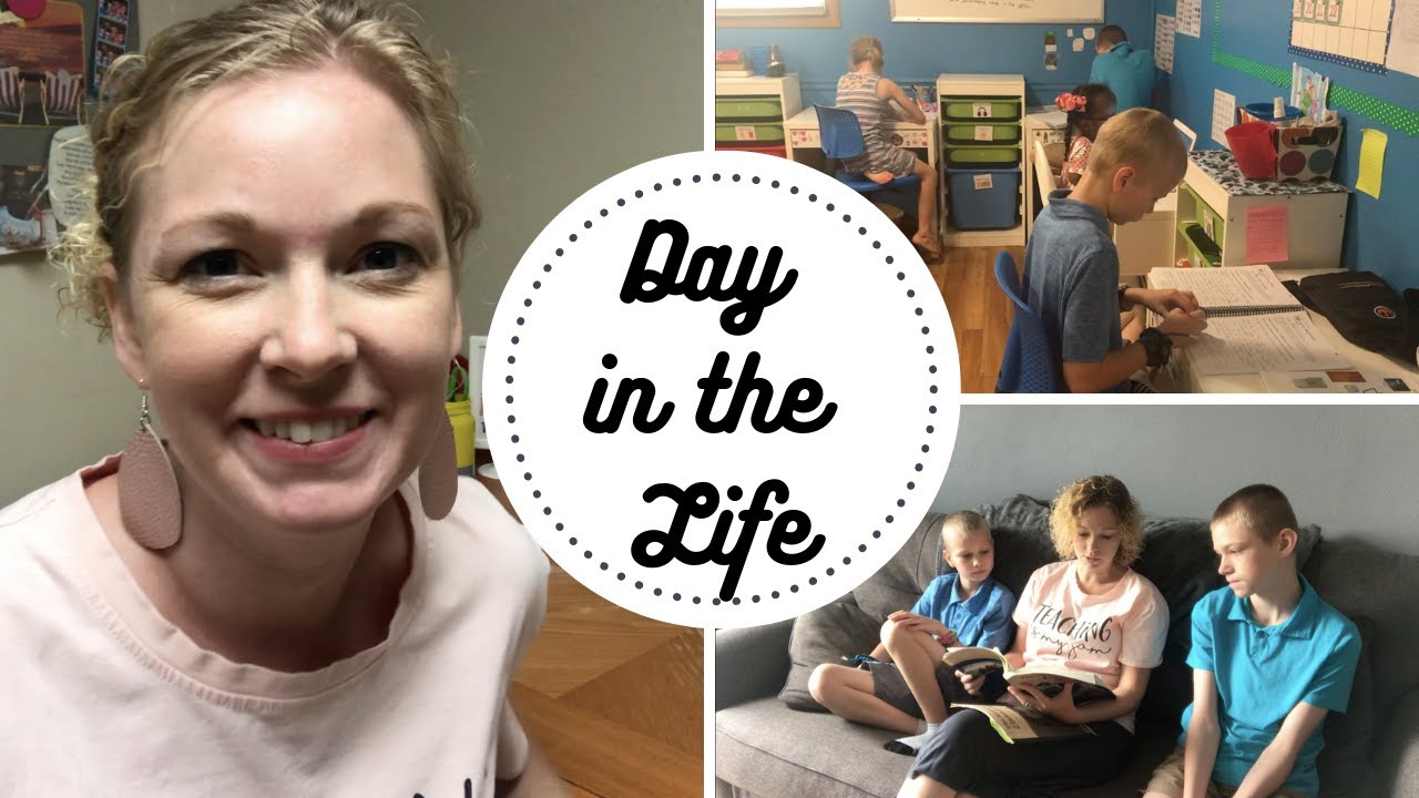 HOMESCHOOL DAY IN THE LIFE | DAYCARE PROVIDER | WORK AT HOME MOM