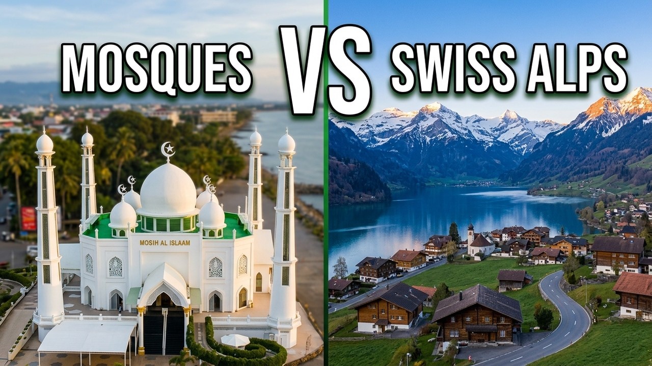 Discover Switzerland 🇨🇭 Zurich, Alps & Lakes in 12K ULTRA HD HDR | 60FPS