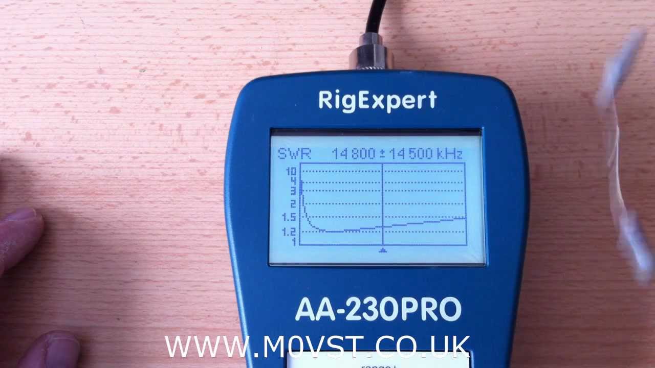 The RigExpert AA230Pro Antenna Analyser - A Review - M0VST [HD] Part 1