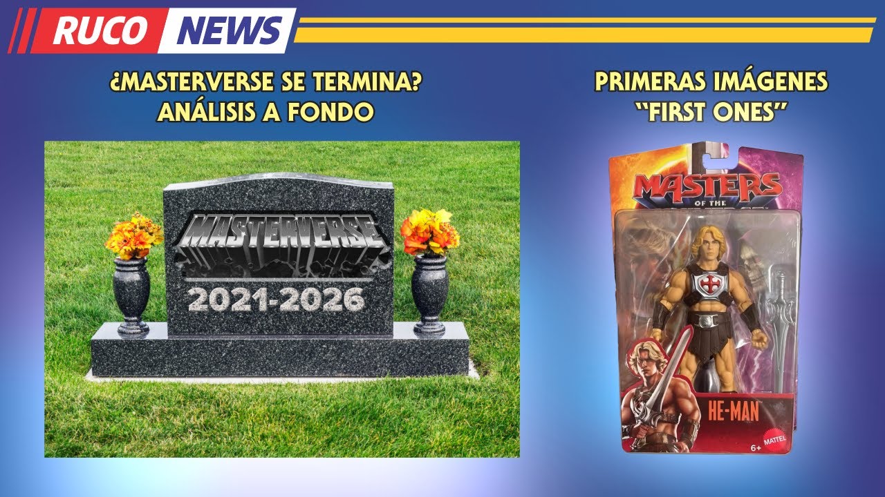 ¿MOTU Masterverse cancelada? ¡análisis a fondo! línea First Ones ¡primeras imágenes!