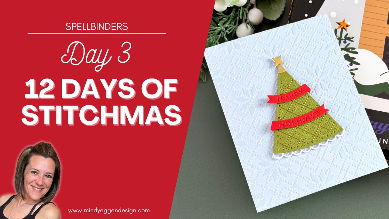 Spellbinders 12 дней Stitchmas 2025 - День 3