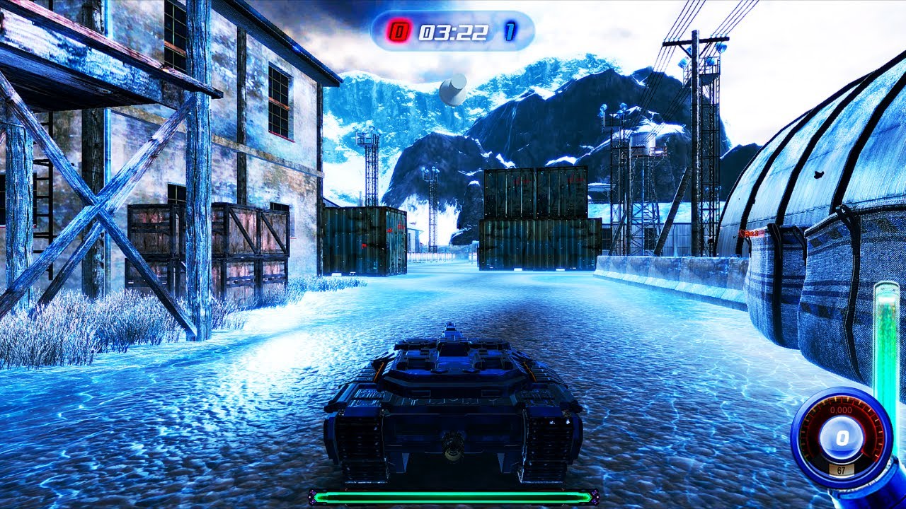Tank Off 2 but its a frozen military base
