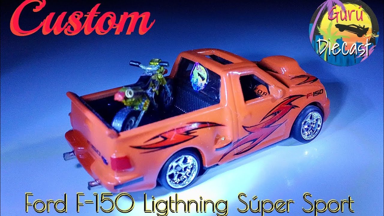 #diy Custom Hotwheels '99 Ford F-150 ligthning