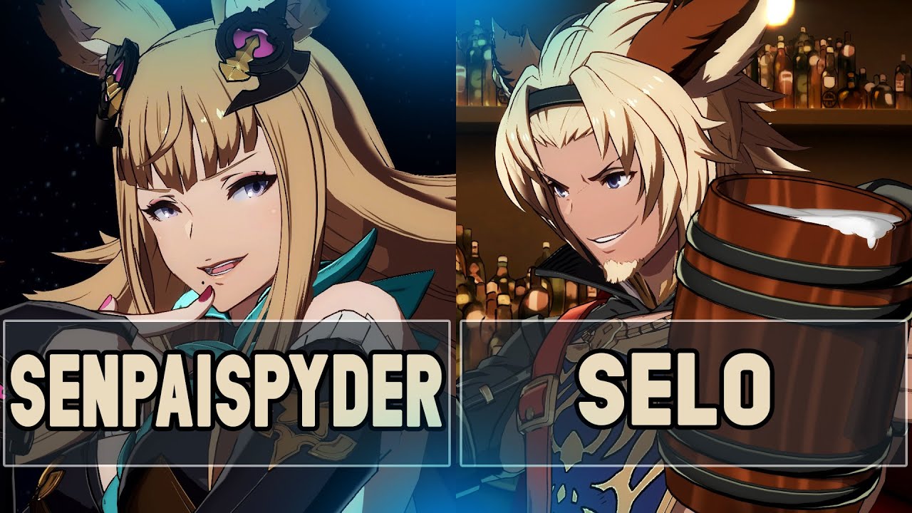 GBVS: SenpaiSpyder (Metera) Vs Selo (Lowain) | High Level Gameplay.