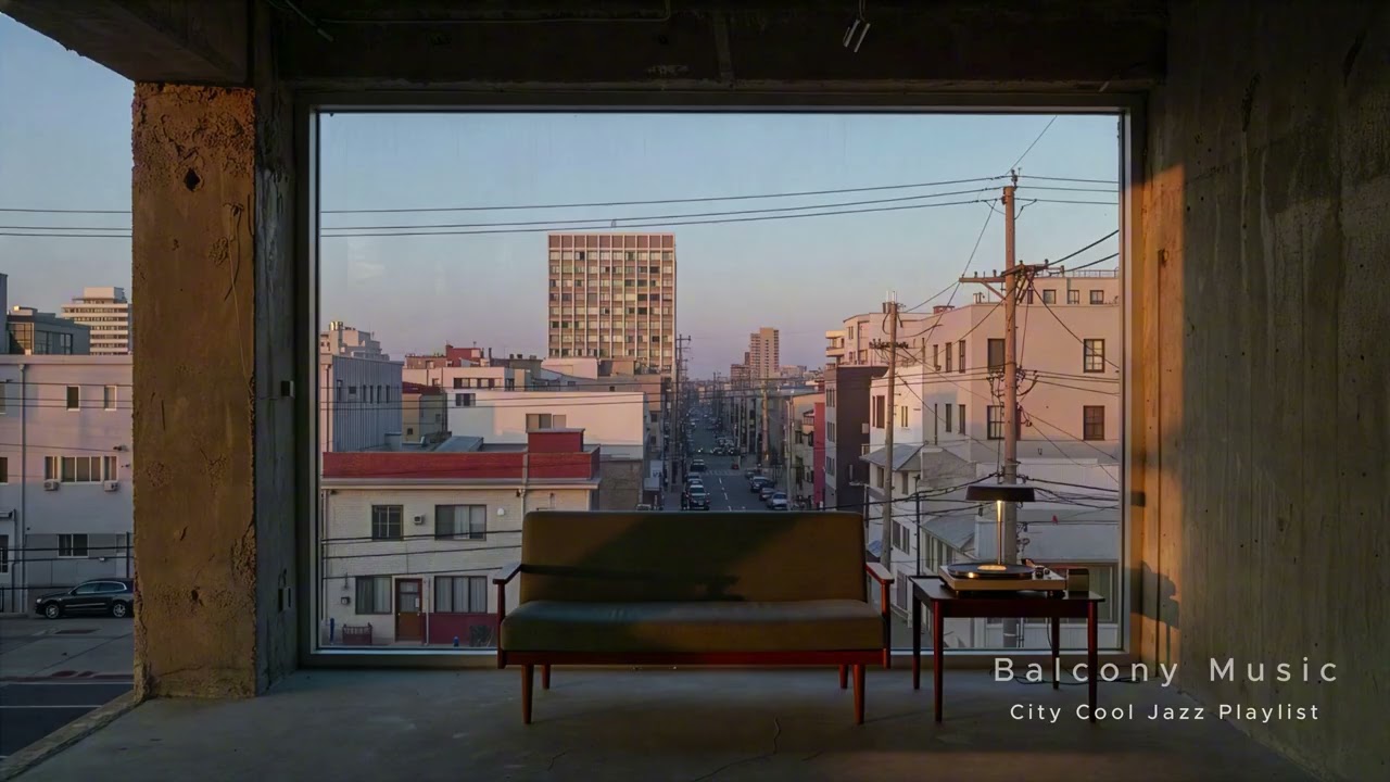 [Playlist] balcony9 | blue hour, no signal – 수요일, City Cool Jazz #jazzplaylist  #balcony9