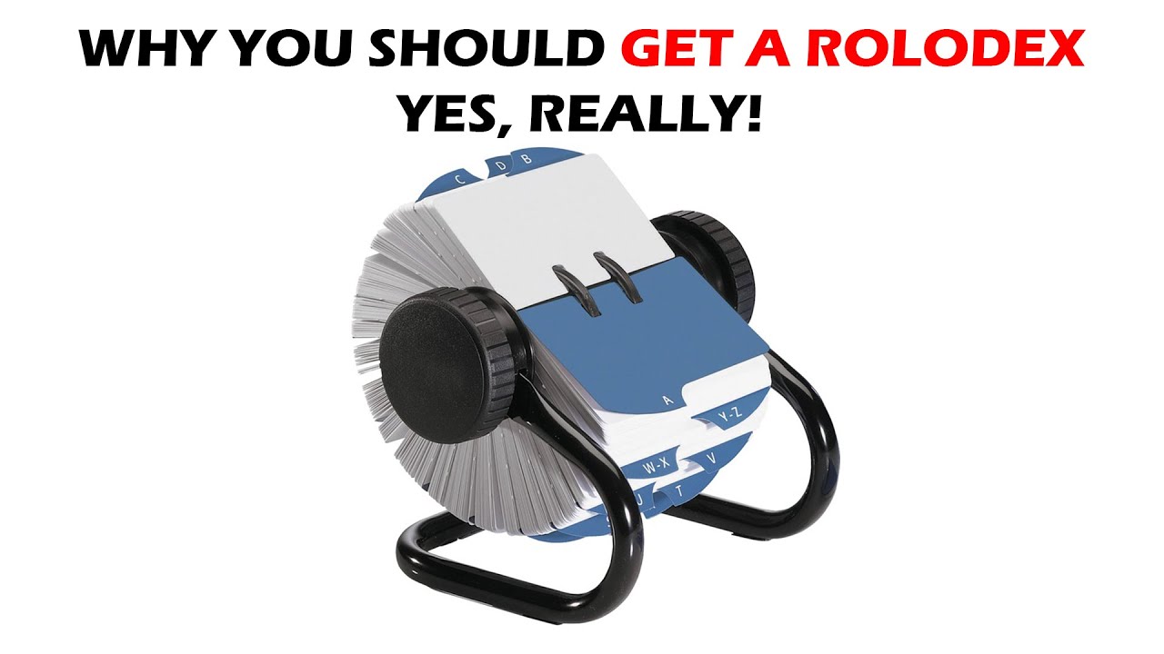 Dlaczego warto mieć Rolodex