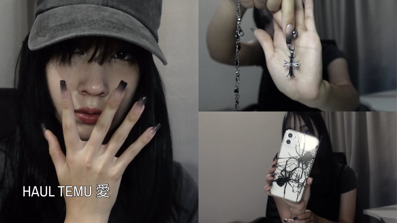 HAUL TEMU 愛 Youtube comeback + en mi emo era
