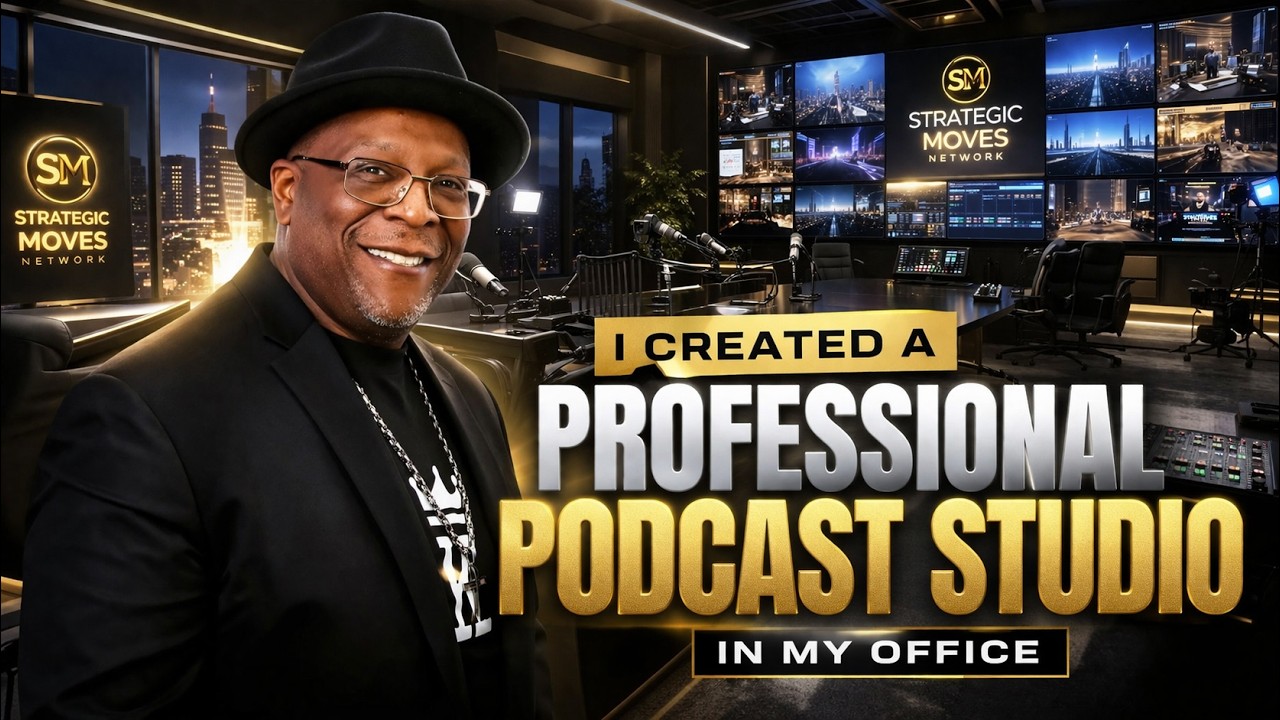 I Created a Professional Podcast Studio in My Office