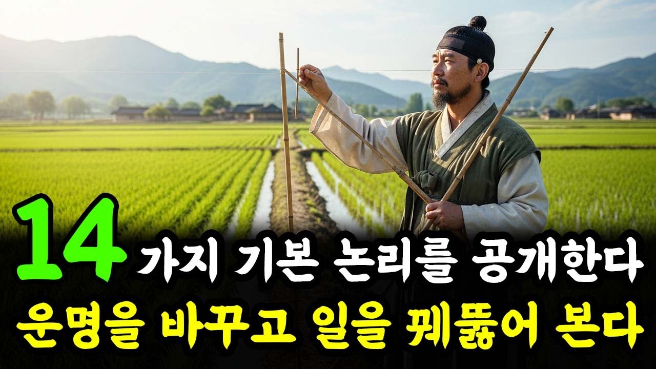 14가지 기본 논리를 공개한다: 운명을 바꾸고, 일을 꿰뚫어 본다 | 인생 철학 | 고인의 가르침