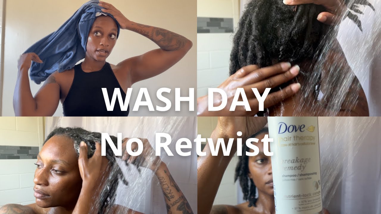 WASH DAY ROUTINE | No Retwist | 17 Months Locd | Ashley Fowler