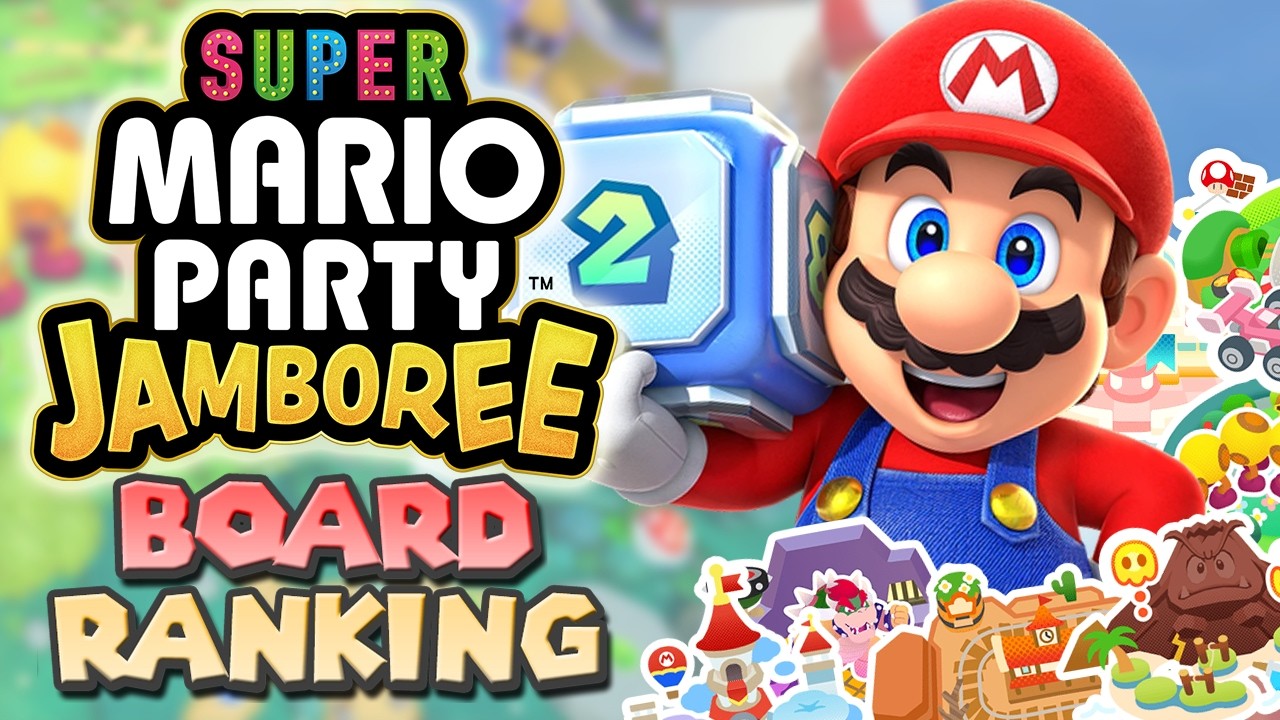 Ranking Every Board in Super Mario Party Jamboree
