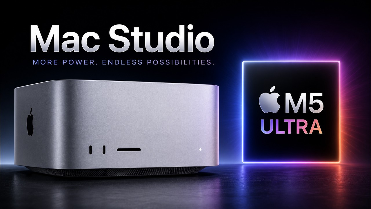 Mac Studio M5 Ultra &mdash; 5 НОВЫХ обновлений