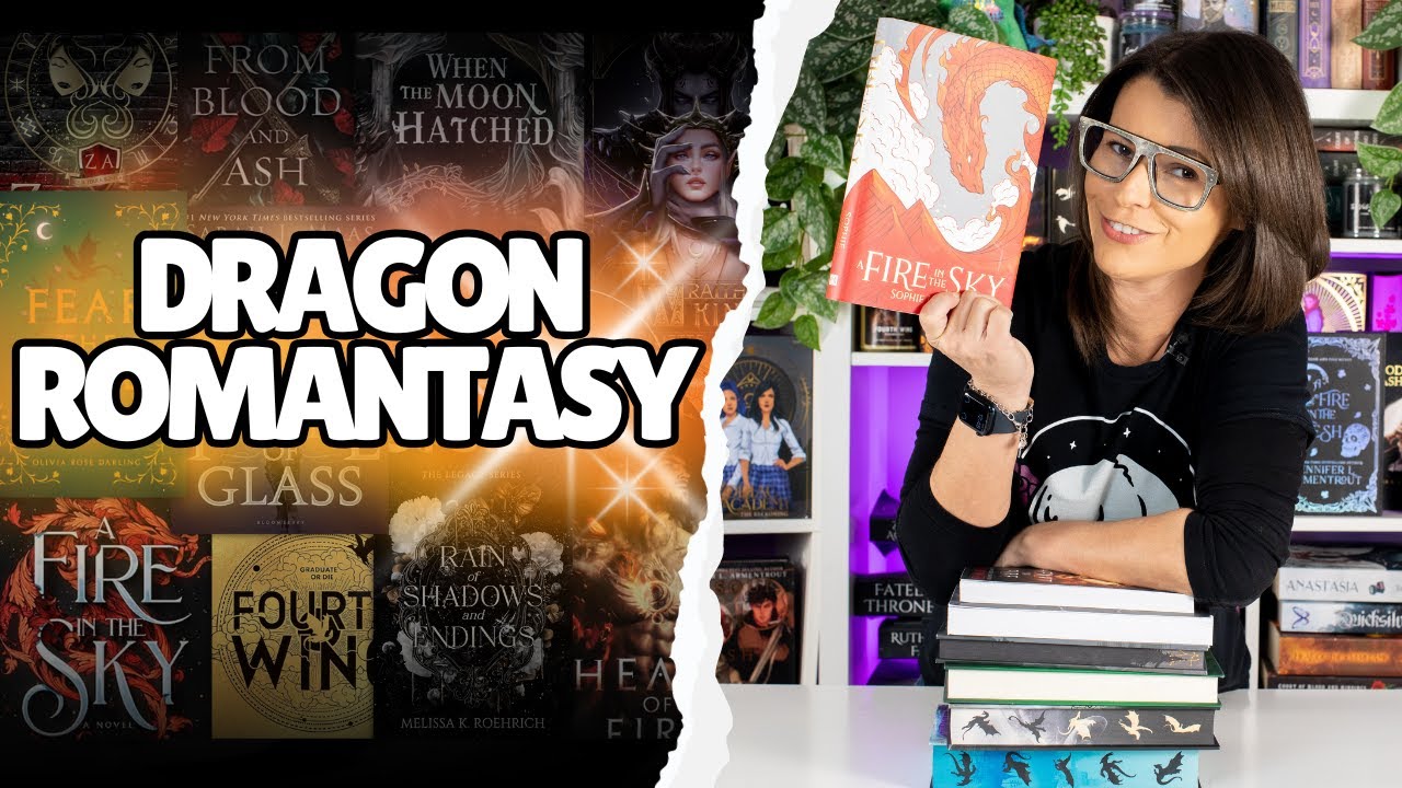 Top Fantasy Romance Books Featuring Dragons 🔥 // Epic Dragon Romances You Won’t Be Able to Put Down