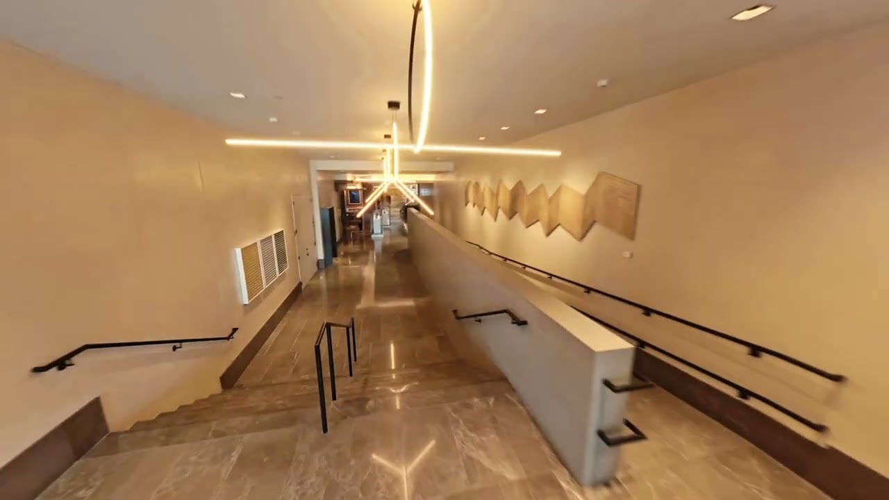 Interior Drone Tour of Omni Boston Hotel at the Seaport