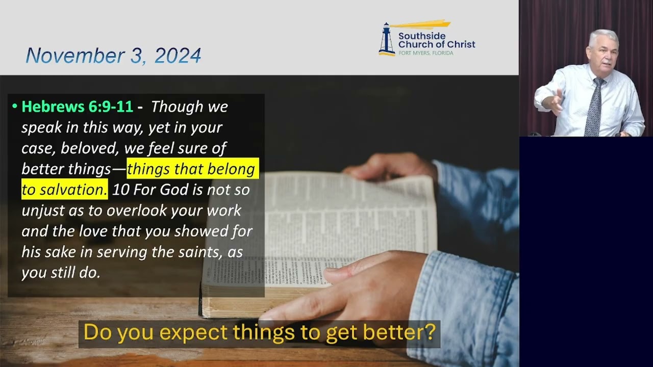 Better Things - November 3, 2024 AM Sermon