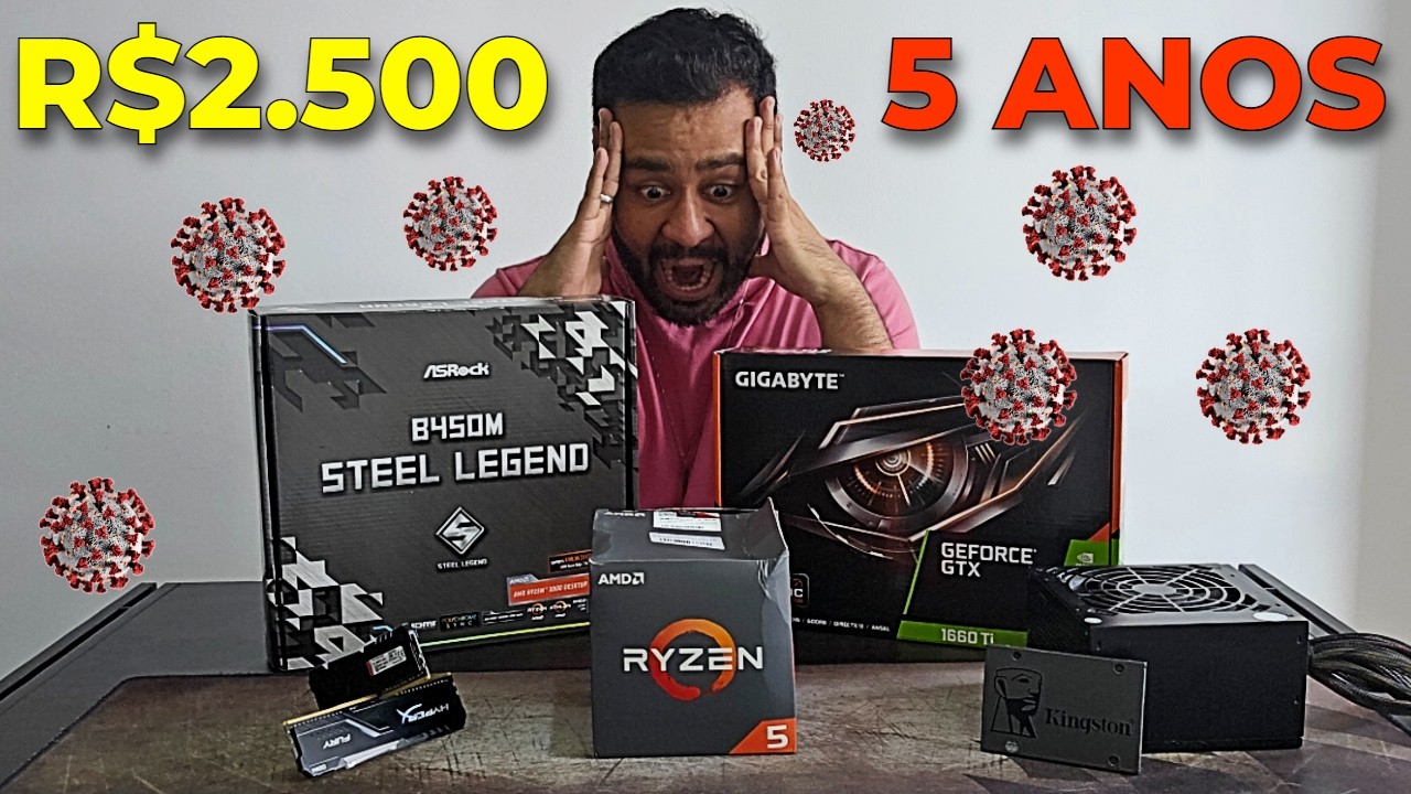 PC GAMER DA PANDEMIA - VALE A PENA comprar peça usada?