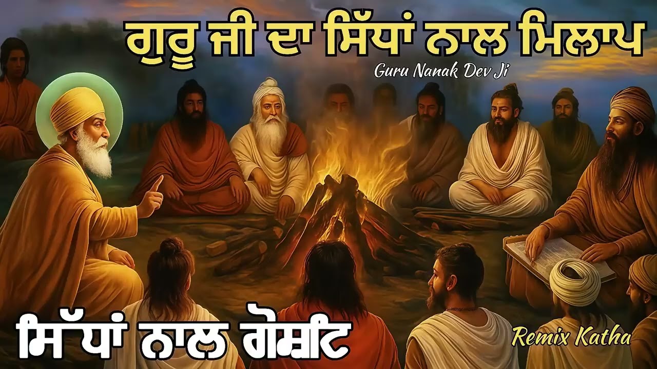 Remix Katha || ਗੁਰੂ ਜੀ ਦਾ ਸਿੱਧਾ ਨਾਲ ਮਿਲਾਪ || Gaini Sukhbir Singh ji