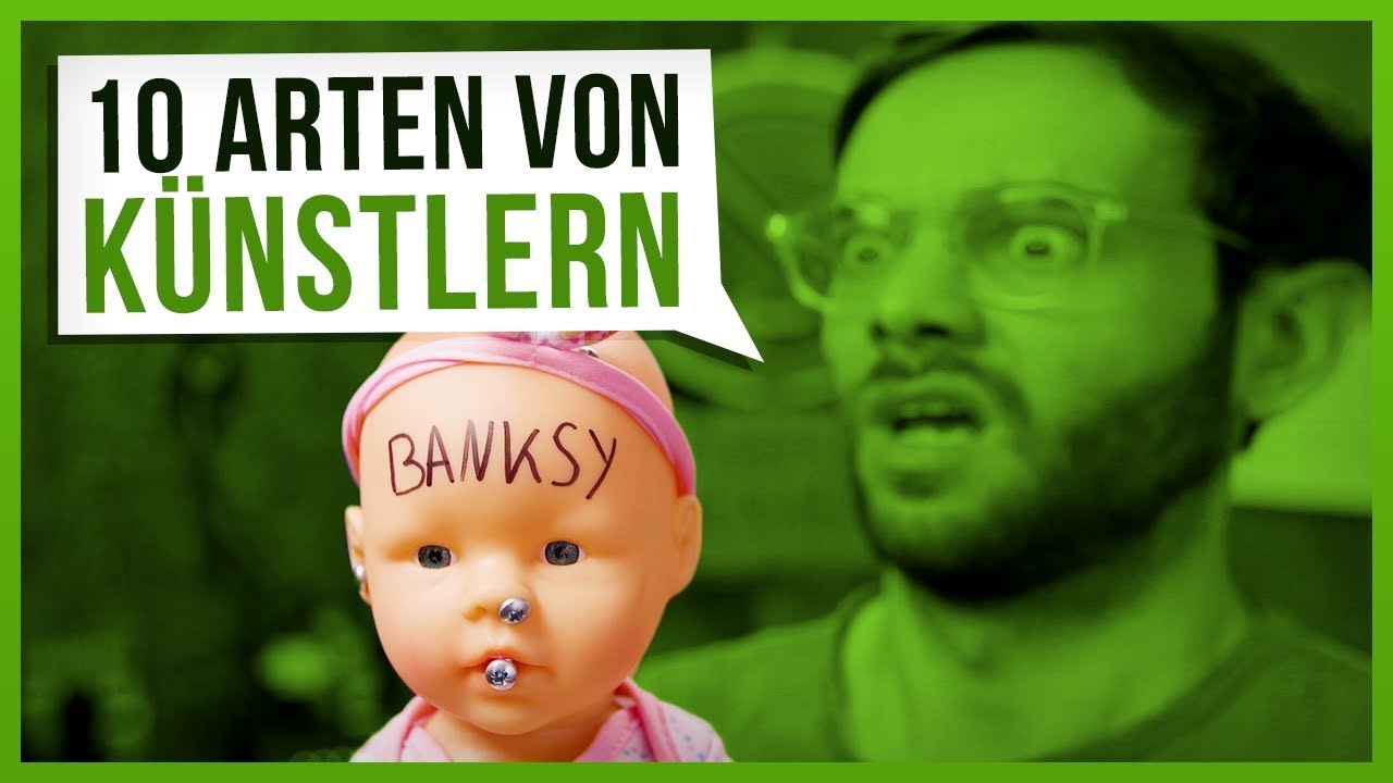 10 Arten von Künstlern