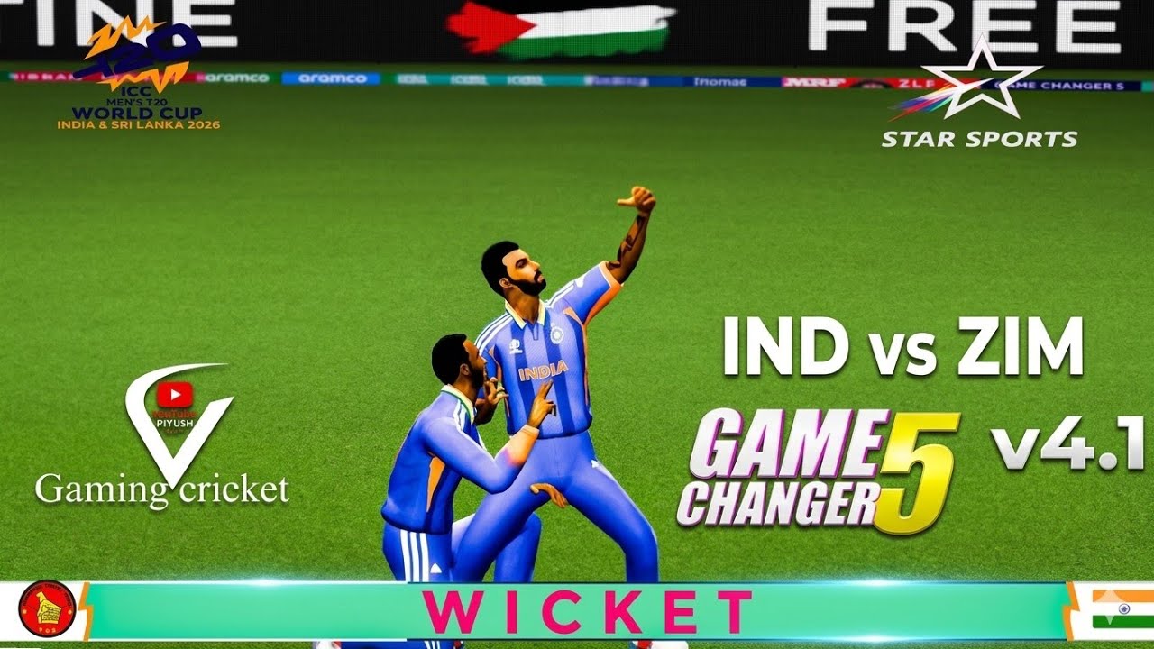 IND vs ZIM Match 2🏏🏏 T20 World Cup2026 Game Changer 5  4:2 FULL version 4:2🏏🏏