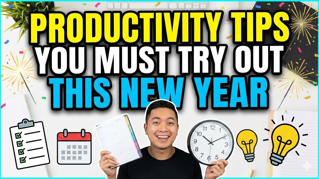 Productivity tips you must try out this new year!