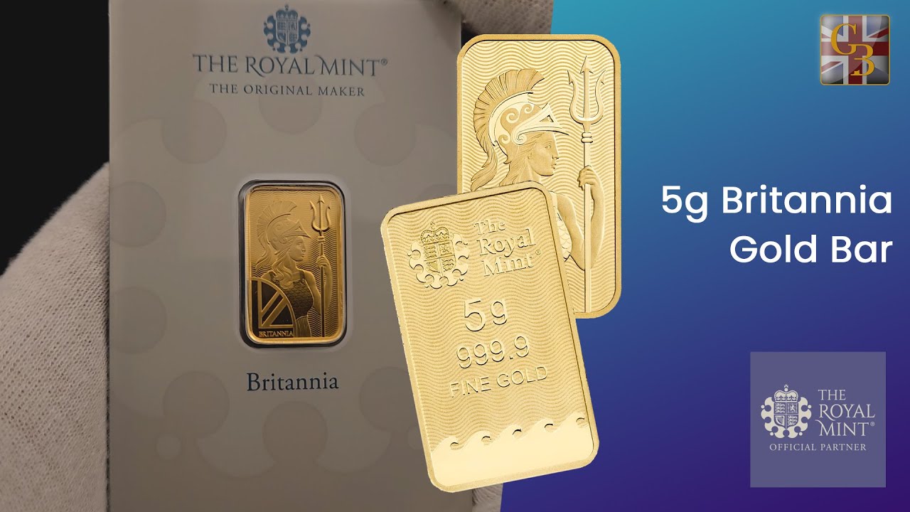 Inside Look: The 5g Britannia Gold Bar from The Royal Mint