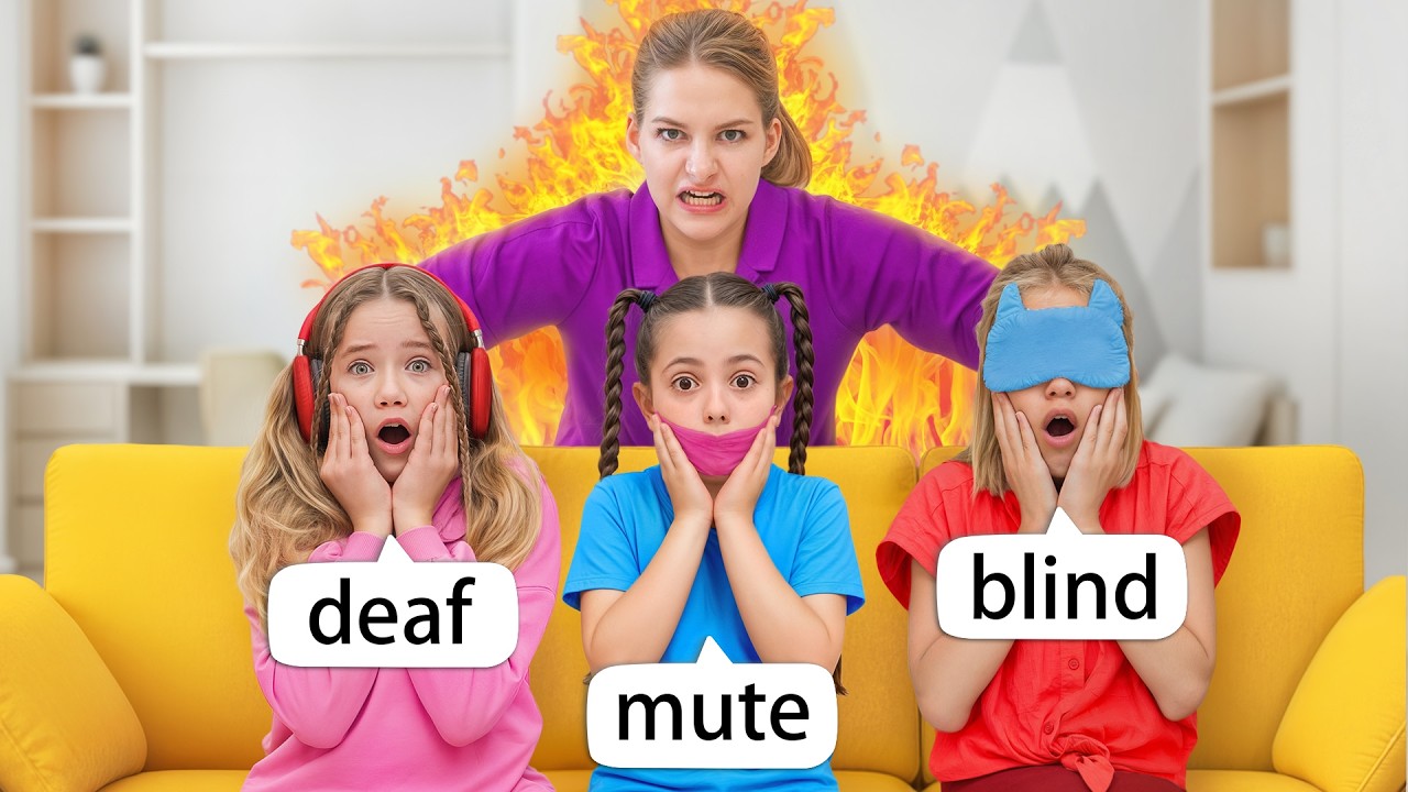 Mute, Deaf and Blind Baking Challenge with SMILE FAMILY