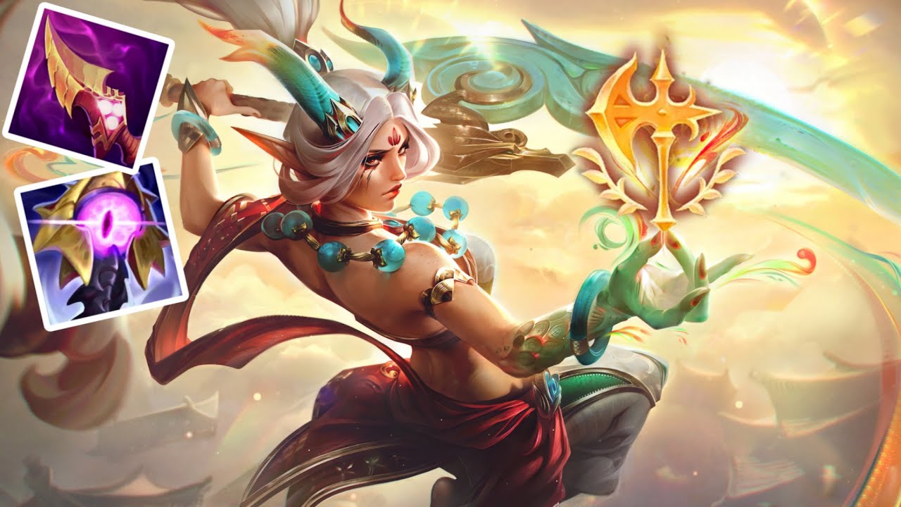 The build that brought me back to diamond! Diana + Conqueror + Riftmaker + Nashor’s = UNSTOPPABLE!